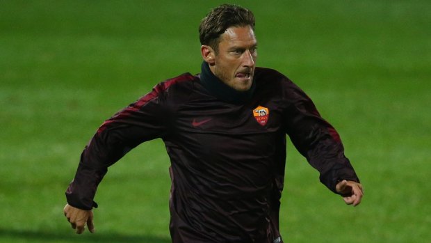 Francesco Totti, the man who scored the penalty that broke Australian hearts in 2006.