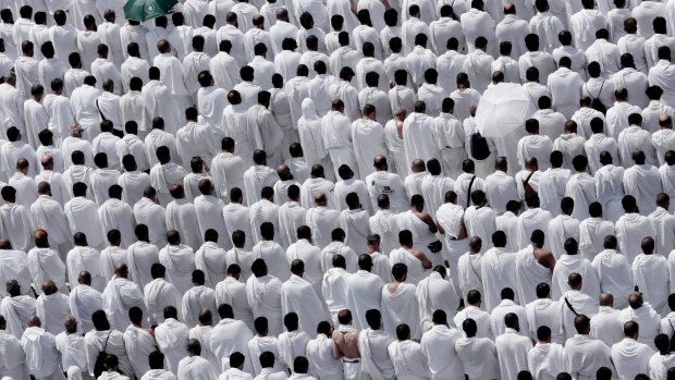 Almost two million pilgrims visited Arafat on the second and most significant day of the annual Haj pilgrimage, near the holy city of Mecca in Saudi Arabia.
