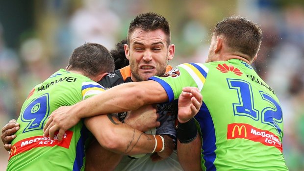 Tigers prop Tim Grant says he feels for Jason Taylor.