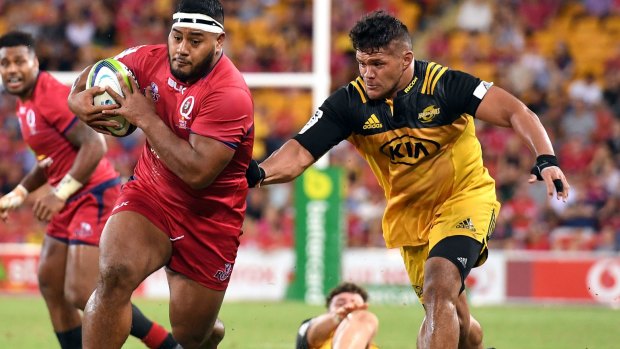 Thunder struck: the Tongan Thor, Taniela Tupou, is set for his first Wallabies cap this weekend.