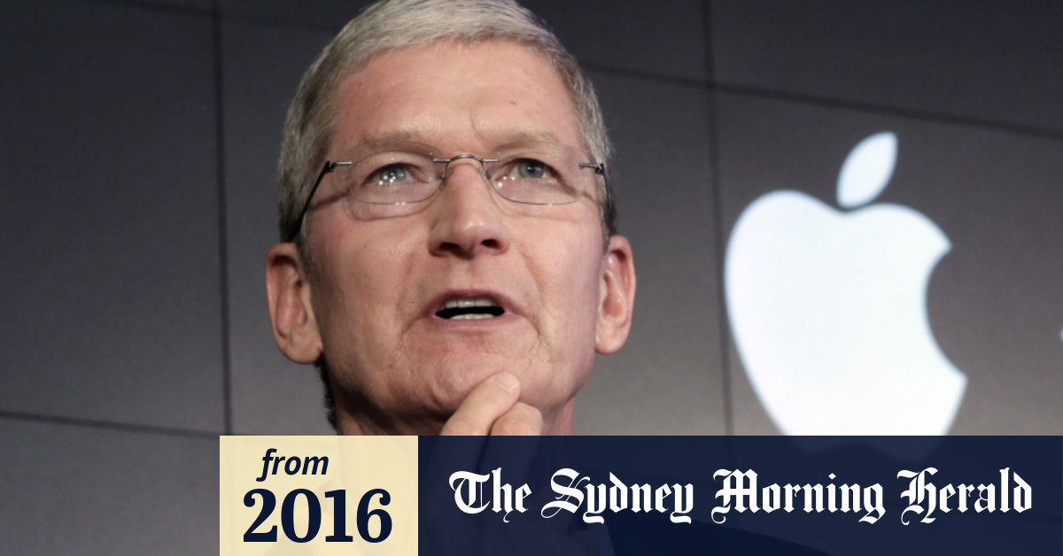 Tim Cook slams EU ruling on Apple's Irish tax bill as ...