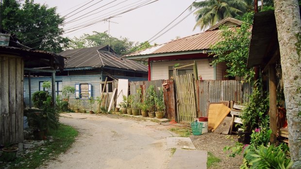 Made up of 26 single-story wooden houses, which were once ubiquitous across Singapore, the "kampong" has seen a boom in local visitors after borders closed.