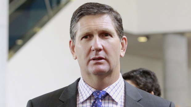 Lawrence Springborg lost the LNP leadership in a party room meeting on Friday.