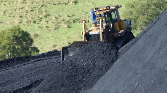 Coal being handled by Illawarra Coal. Questions are being asked about how it won approval for an underground mine in the Special Areas.