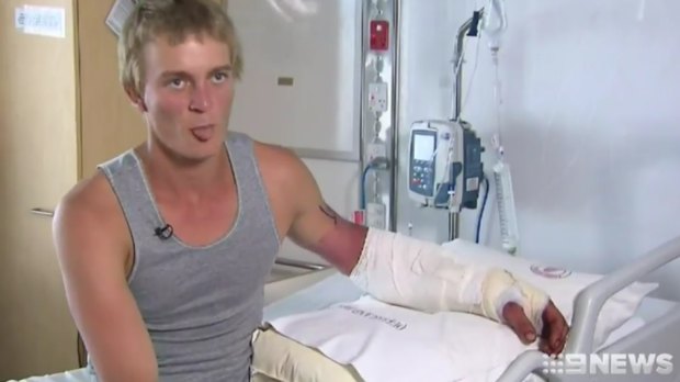 Teen crocodile victim Lee De Paauw said to all those who criticised his decision to jump into the croc-infected river, "haters gonna hate".