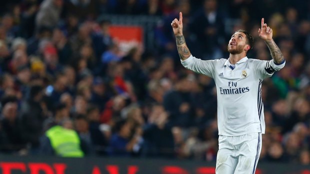 Sergio Ramos scored the equaliser in the 90th minute.