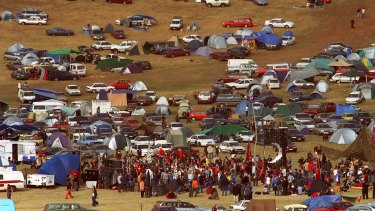 A woman died at the dance festival Earthcore.