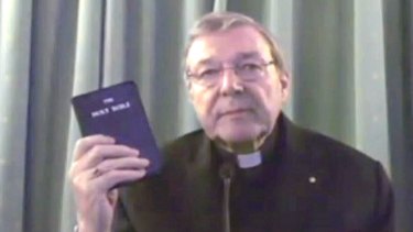  George Pell gives evidence to the Royal Commission from Rome