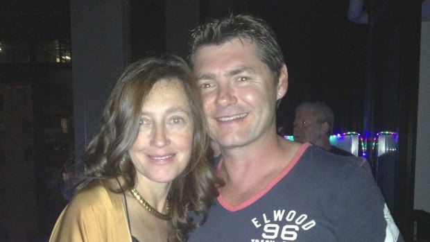 Karen Ristevski with her brother Stephen Williams.