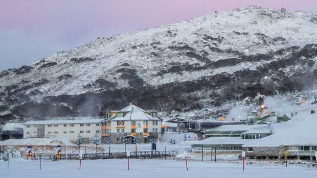 Perisher saw 20cm of snow dumped across the valley on the weekend.