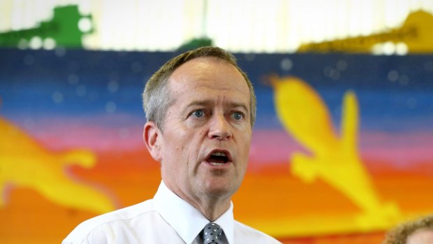 Opposition Leader Bill Shorten in Cairns this week.