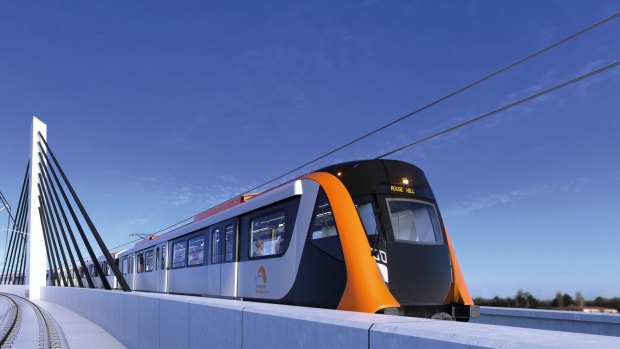The new metro rail line will include new stations at Olympic Park and the Bays Precinct around Rozelle. 