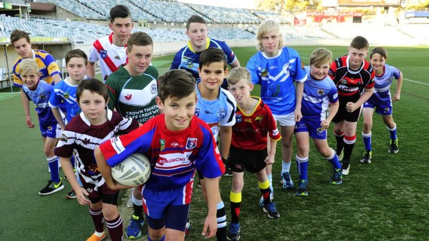 Grass roots: Canberra Region Rugby League juniors are set to benefit from a new participation and engagement strategy. 