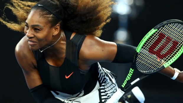 On song: Serena Williams.
