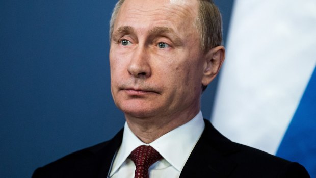 New father? Russian president Vladimir Putin.