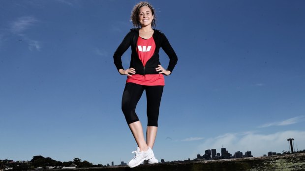 Chloe Esposito will be running 15 kilometres on behalf of Westpac at this year's City2Sea. 