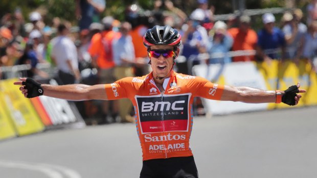 Home-grown winner: Richie Porte has won his first Tour Down Under.