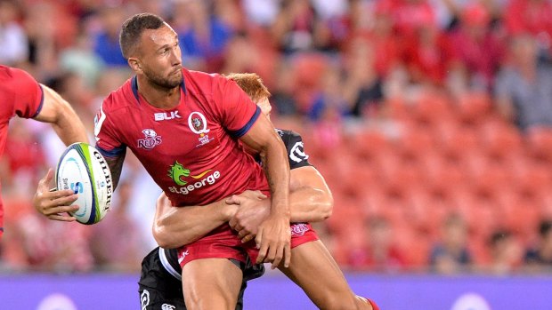 Slow start: Stephen Moore and Quade Cooper have been disappointing in the first two rounds.