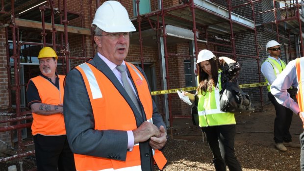 Family and Community Services Minister Brad Hazzard is prioritising affordable housing.