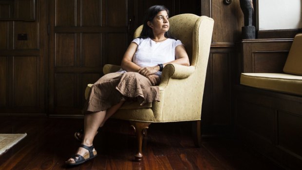 Nalini Joshi at Sydney University on Tuesday.