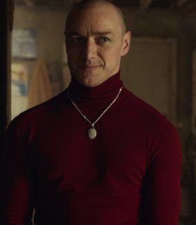 James McAvoy, as the Patricia personality, in <i>Split</i>.