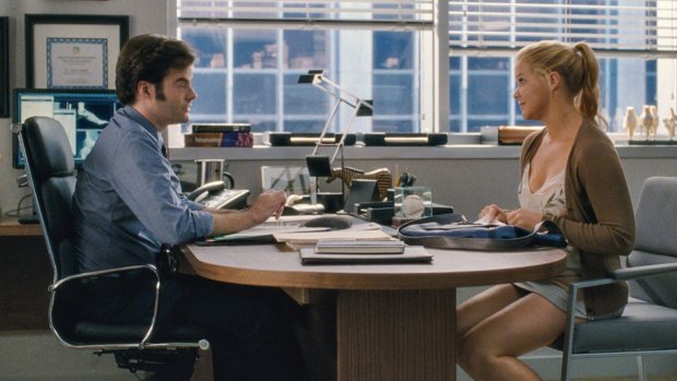 Bill Hader is droll, and his rapport with Amy Schumer is convincing if hardly electric in <i>Trainwreck</i>.