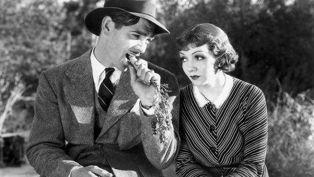 It Happened One Night (1934) Directed by Frank Capra Shown from left: Clark Gable, Claudette Colbert.