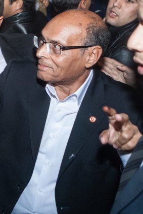 Tunisia's incumbent President Moncef Marzouki.