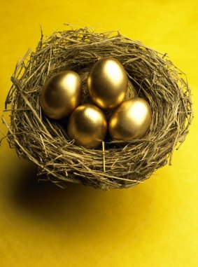 A good financial planner sets aside some of your nest egg in cash,  enough to last two or three years.
