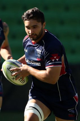 Colby Fainga'a was among the Rebels' best in the win over the Blues.