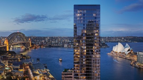 New apartments at One Circular Quay, Sydney, by Wanda.