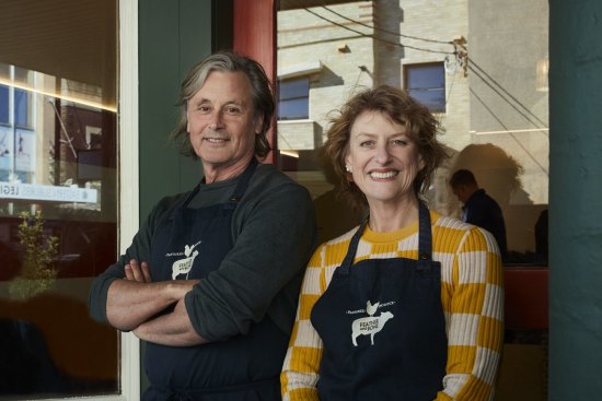 Feather and Bone co-owners Grant Hilliard and Laura Dalrymple.