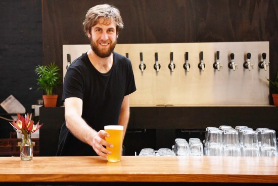 Nic Sandery from Molly Rose in Collingwood, one of five new brew bars on the horizon.