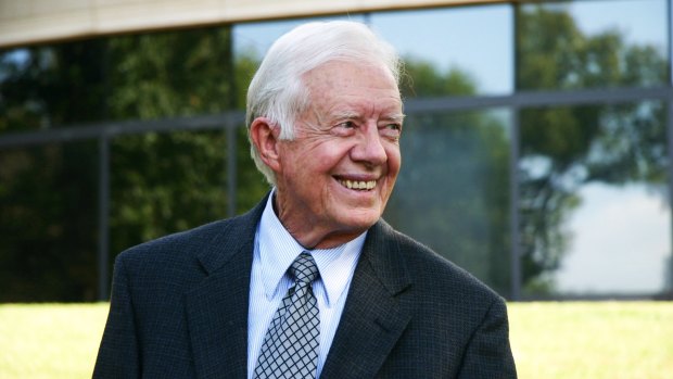 Former US president Jimmy Carter.