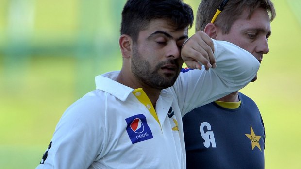 Ahmed Shehzad suffered a fractured skull after being hit by a bouncer.