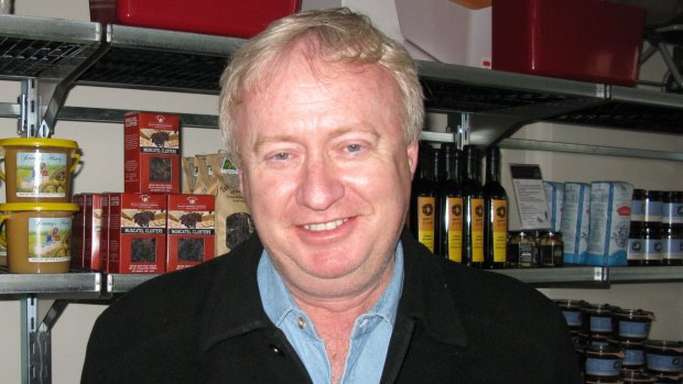 Author and cartoonist Robert Gott.
