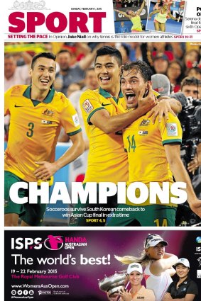 The Socceroos made us proud in February