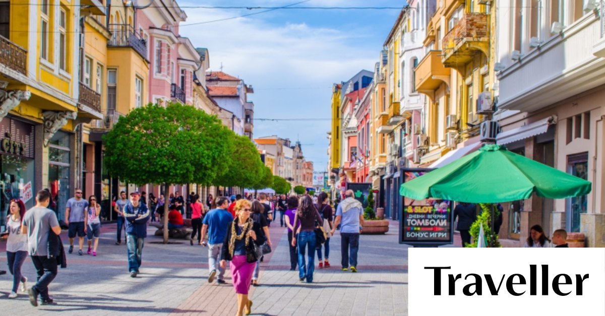 Plovdiv, Bulgaria The European Capital of Culture in 2019 is a place