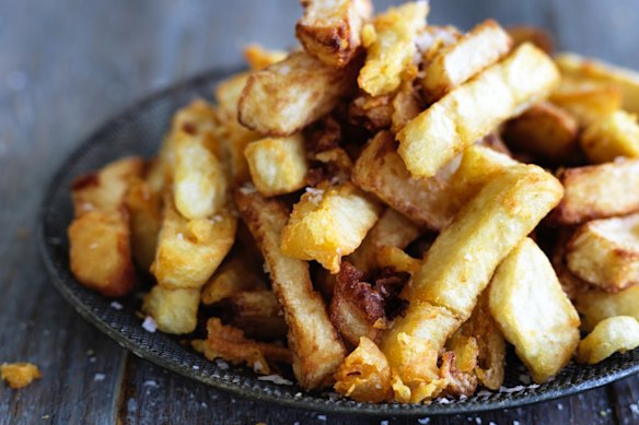 Danielle Alvarez's homemade fries.