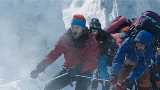 Jason Clarke plays the low-key mountain guide Rob Hall in the movie <i>Everest</i>.