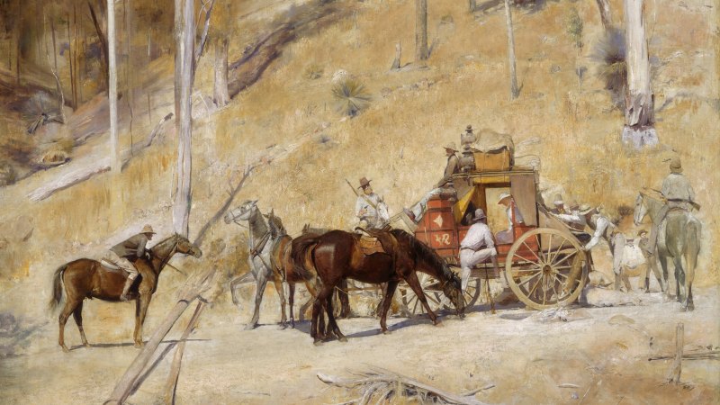 Anatomy Of A Masterpiece Tom Roberts Bailed Up