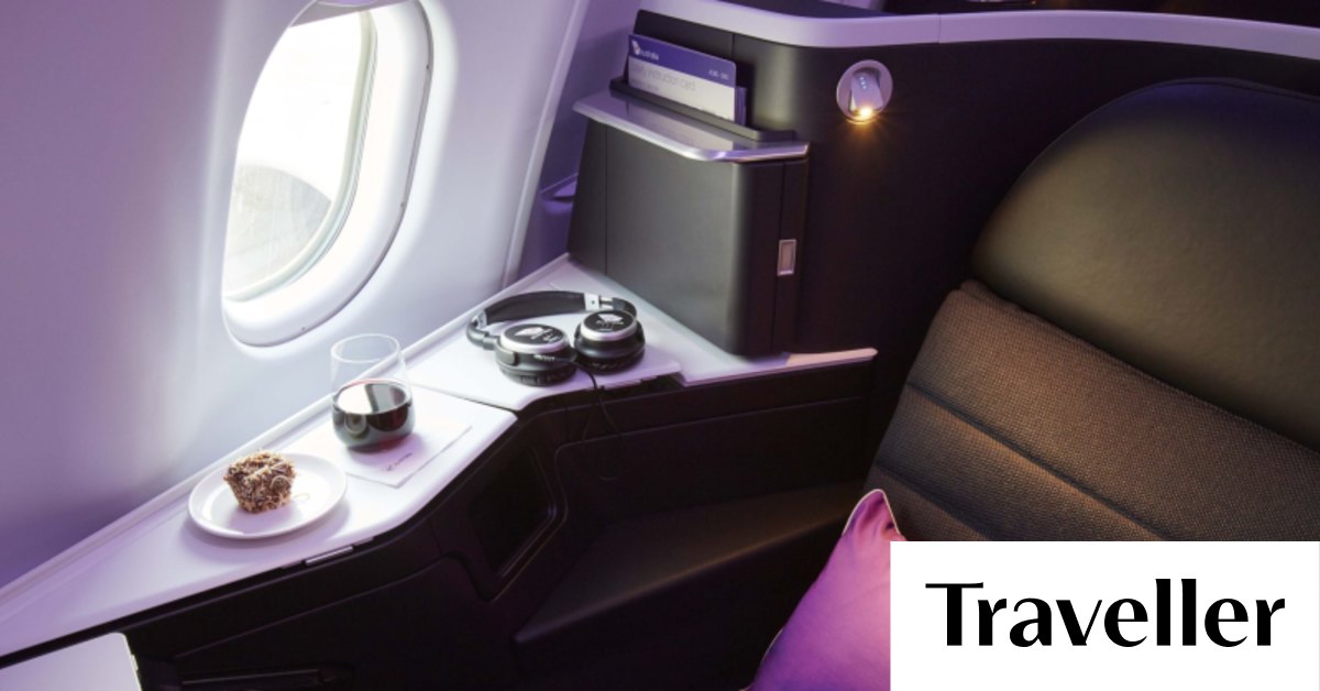 Airline review Virgin Australia domestic business class