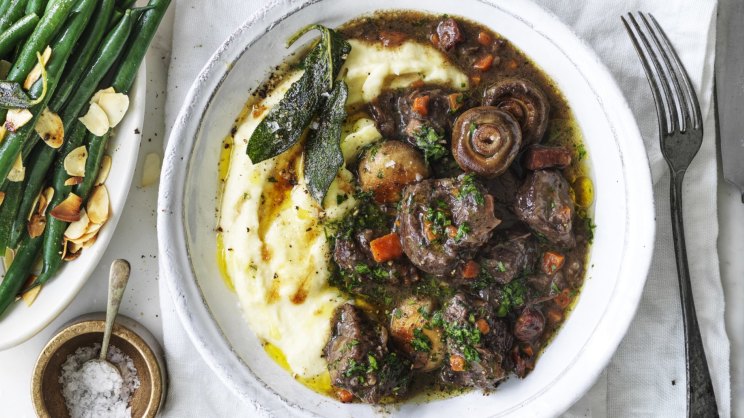 Classic beef bourguignon