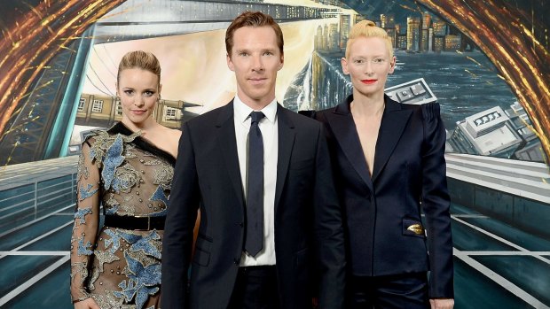 <i>Doctor Strange</i> stars Rachel McAdams, Benedict Cumberbatch and Tilda Swinton.