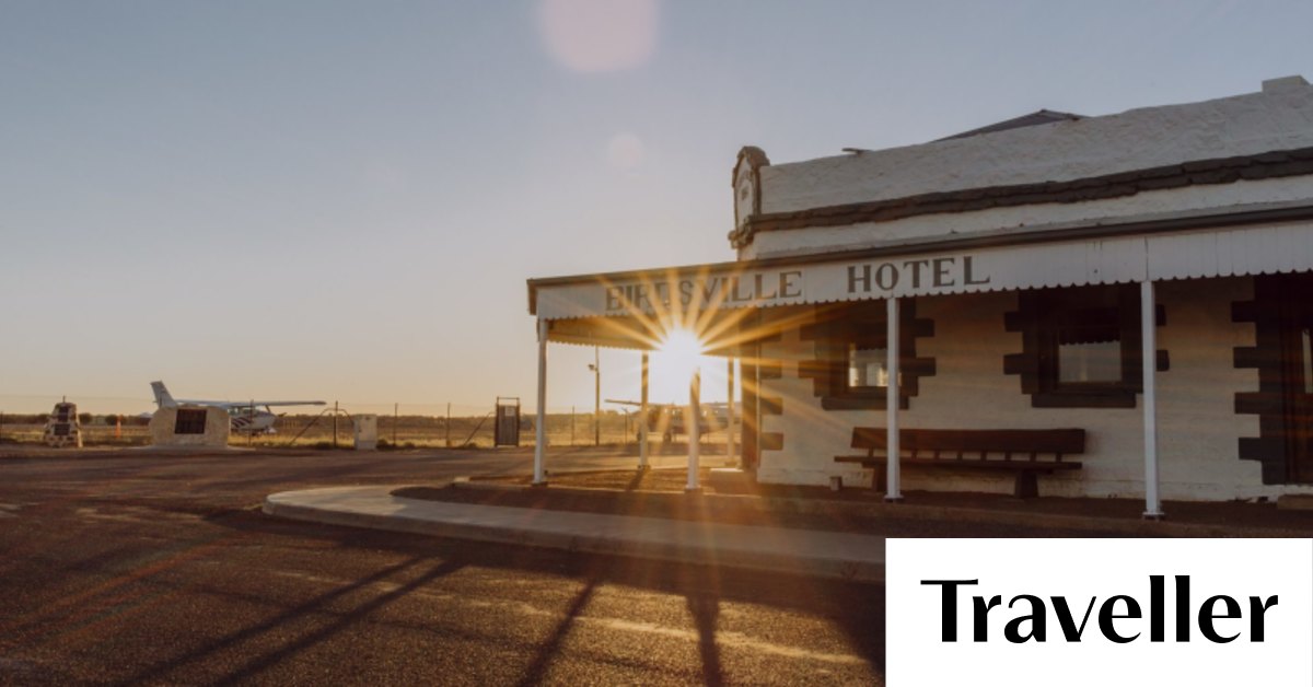 Birdsville, outback Queensland One of Australia's most remote towns