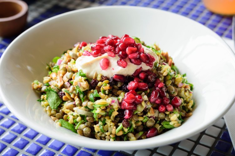 Good Food's most popular recipe of all time - Cypriot grain salad.
