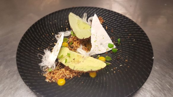 Chef Jason Wright is reinventing avocado on toast as an ice-cream.