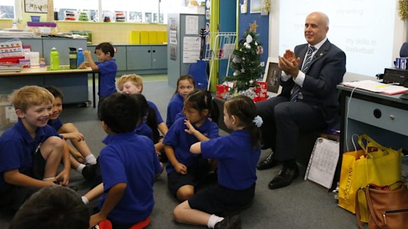 NSW Education Minister Adrian Piccoli, who visited Ultimo Public School in December 2014.