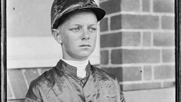 Jockey Edgar Britt, New South Wales, 1930. 