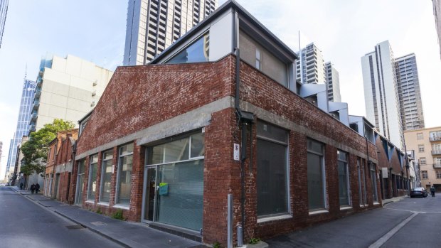 Cornering the market: 134-148 Little Lonsdale Street and 17-23 Bennetts Lane are up for grabs.